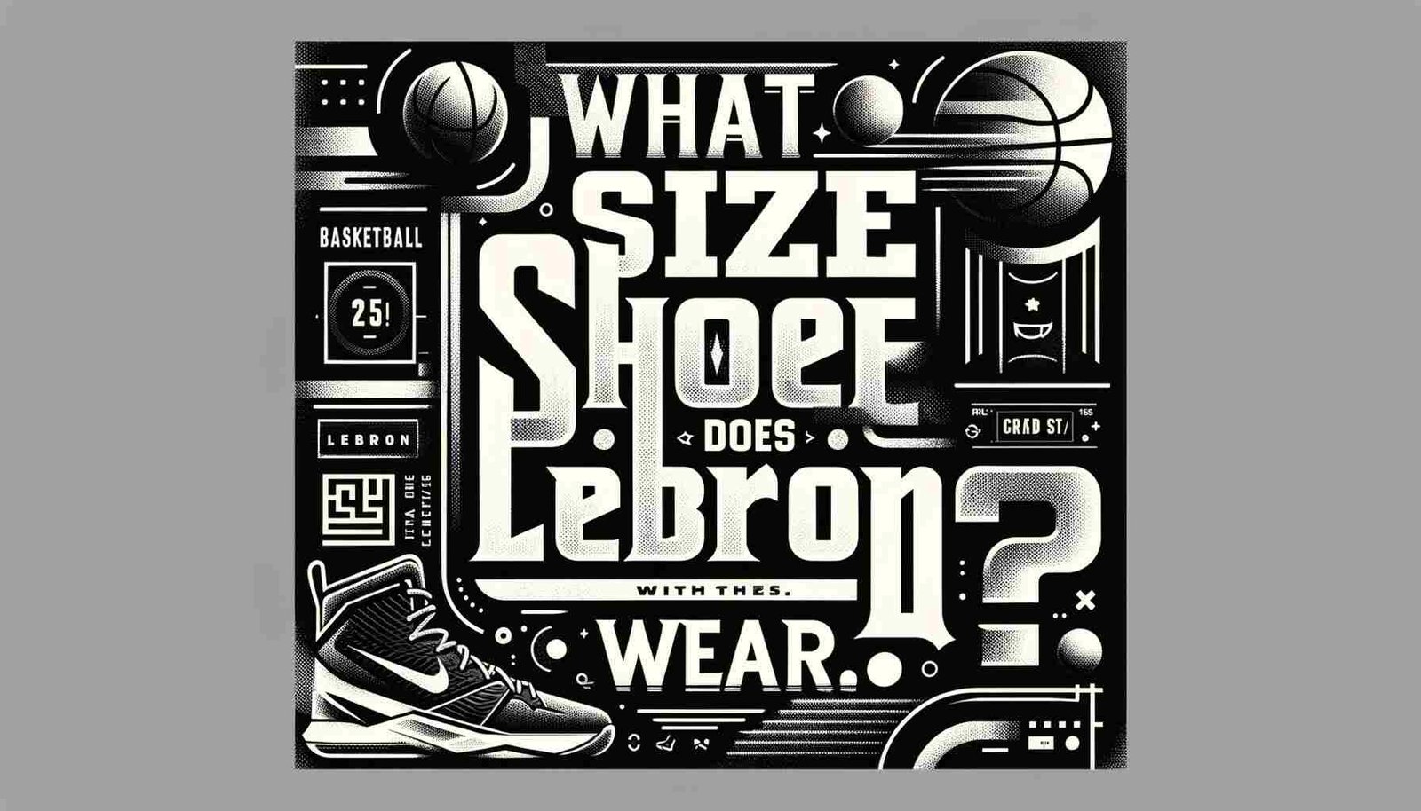 what size shoe does lebron wear? 